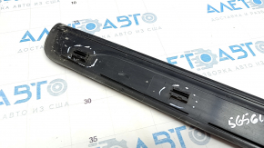 Door sill trim front right BMW 335i e92 07-13 outer, black, chrome, worn, broken fastening