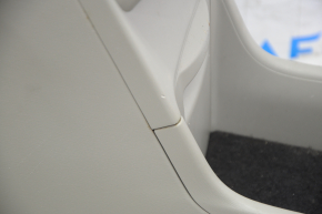 Central console armrest and cup holders Toyota Prius V 12-14 beige complete, for cleaning, scratches