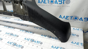 Front bumper lip BMW X1 F48 16-19 structure, without parking sensors, scratches