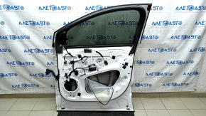 Door assembly front right Ford Edge 15- keyless, white UG, bumps on the center molding