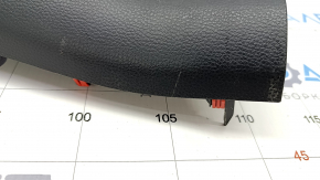 Center console trim with air duct deflector Toyota Rav4 19- for USB, black, scratches