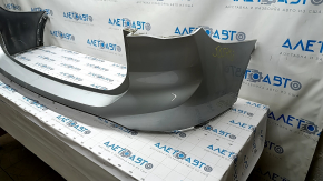 Rear bumper upper part BMW X1 F48 16-22 silver