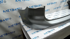 Rear bumper upper part BMW X1 F48 16-22 silver