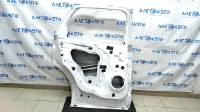 Door bare rear left Ford Edge 15- keyless, white UG, bumps