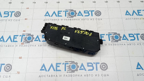 Driver's seat control housing BMW X1 F48 16-22 for memory, black, without board
