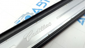 Door sill outer front right Cadillac CTS 14 - chrome, corrosion, butt