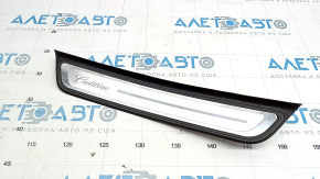 Door sill outer rear left Cadillac CTS 14 - chrome, worn