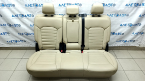 Rear row of seats 2 row Ford Edge 15- leather beige, SEL, with electric drive