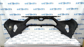 Front bumper bare Toyota Rav4 19- without parking sensors, black 218, scratch