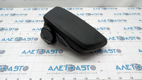 Armrest assembly BMW X1 F48 16-19 leather black, without phone, without wireless charging, tears