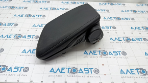 Armrest assembly BMW X1 F48 16-19 leather black, without phone, without wireless charging, tears