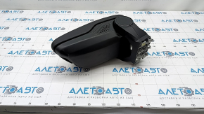 Armrest assembly BMW X1 F48 16-19 leather black, without phone, without wireless charging, tears