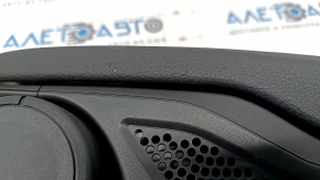Armrest assembly BMW X1 F48 16-19 leather black, without phone, without wireless charging, tears