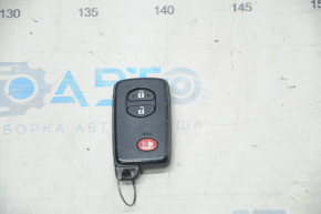 Smart Toyota Prius V 12-17 3 Buttons Key Worn