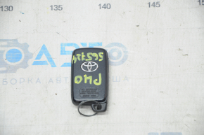 Smart Toyota Prius V 12-17 3 Buttons Key Worn