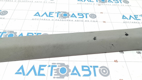 Door sill trim front right inner Toyota Prius V 15-17 gray, scratches