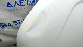 Naked hood Ford Edge 19- white UG, steel, dented, bumps