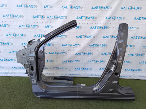 Front left quarter Honda Accord 13-17 with central pillar, graphite, butt, missing side member