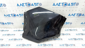 Rear bumper bare left Toyota Rav4 19- black 218