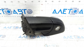 Side mirror left Ford Edge 19- 9 pins, white, BSM, turn signal, backlight