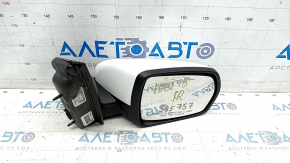 Side mirror right Ford Edge 19-9 pins, white, BSM, turn signal, backlight