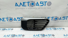 Lower grille front bumper right BMW X1 F48 16-19 X-line, open, without parking sensors, sand