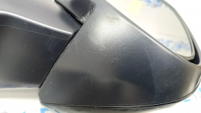 Side mirror left Toyota Rav4 19- 8 pins, turn signal, heated, BSM, black, scratches