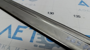 Door sill outer front left Mitsubishi Outlander 14-21 chrome, worn