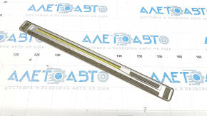 Door sill outer front right Mitsubishi Outlander 14-21 chrome, worn, missing seal