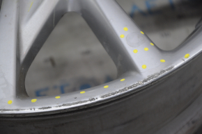 Wheel disk R17 Toyota Prius V 12-17 curb, paint peeled off