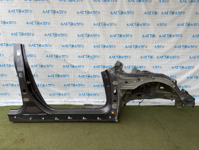 Front right quarter Honda Accord 18-22 hybrid, graphite, with central pillar, non-standard