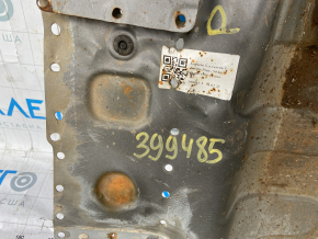 Trunk trough Toyota Prius 50 16-22 graphite, torn