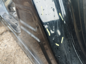 Body pillar central right Nissan Rogue 21-23 on the body, bumps
