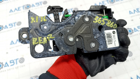 BMW X1 F48 16-22 type 2 trunk door lock, driftwood