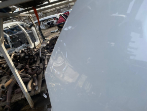Quarter wing rear right Toyota Prius V 12-17 on the body, white, bump, dented
