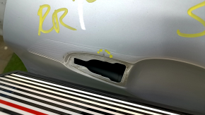 Door bare rear right BMW X1 F48 16-22 silver A83, bumpers