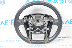 Naked steering wheel Toyota Prius V 12-17 leather