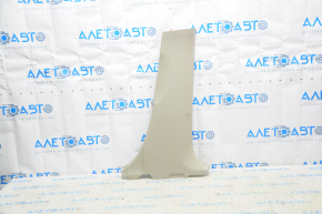 Center pillar trim lower right Toyota Prius V 12-17 beige, broken mount