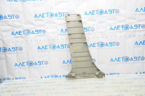 Center pillar trim lower right Toyota Prius V 12-17 beige, broken mount