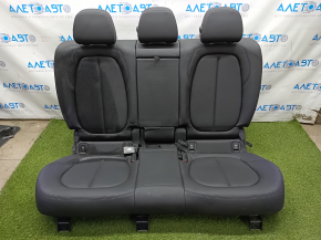 Rear row of seats 2 row BMW X1 F48 16-22 solid, leather black