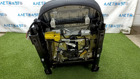 Passenger seat BMW X1 F48 16-19 without airbag, electric, heated, leather black, driftwood, electrics not working, for dry cleaning