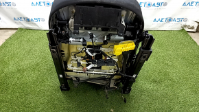 Driver's seat BMW X1 F48 16-19 without airbag, electric, heated, leather black, driftwood, electrics do not work, for dry cleaning