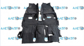 Floor covering Toyota Prius V 12-17 black for cleaning