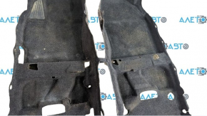 Floor covering Toyota Prius V 12-17 black for cleaning