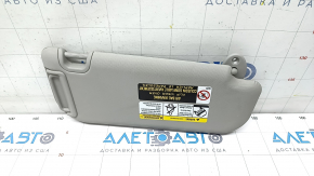 Left visor Toyota Rav4 19 - gray with backlight, without hook