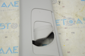Center pillar trim upper belt left Toyota Prius V 12-17 gray, worn
