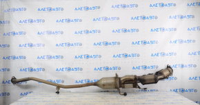Intake pipe with catalytic converter Toyota Prius V 12-17 broken bracket