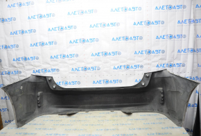 Rear bumper bare Toyota Prius V 12-17 without lip, white worn