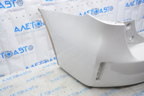 Rear bumper bare Toyota Prius V 12-17 without lip, white worn