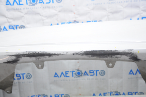 Rear bumper bare Toyota Prius V 12-17 without lip, white worn
